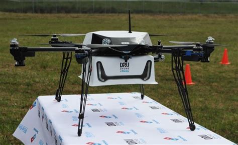 Dominos Use Drones To Deliver Pizza