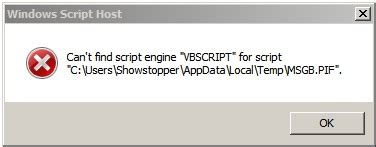 Image result for Windows Script Host Error at Startup