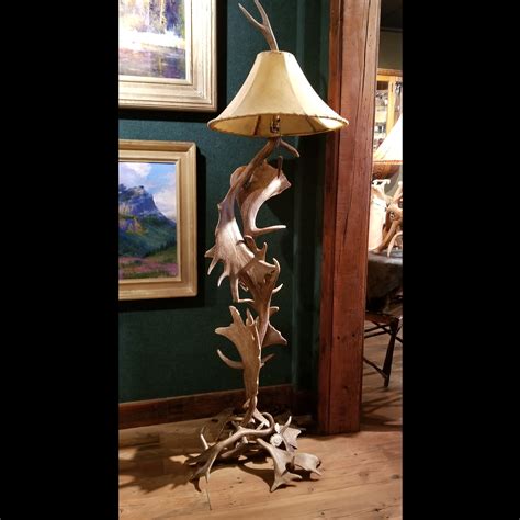 Fallow Deer Antler Lamp - Montana Antler Works