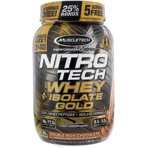 Image result for MuscleTech Nitro-Tech Whey Isolate