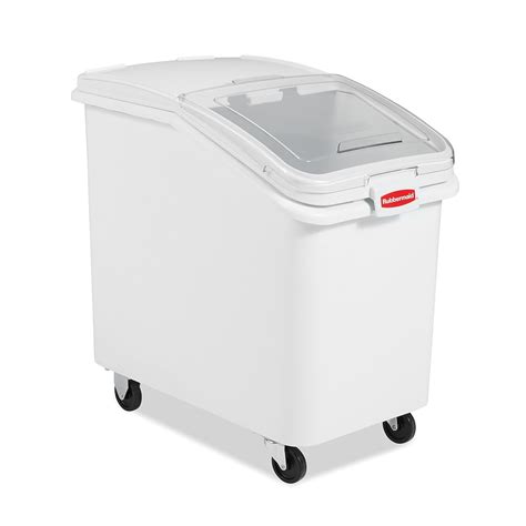 Rubbermaid FG360388WHT Prosave 600 Cup Ingredient Bin w/Scoop, 29.75 ...