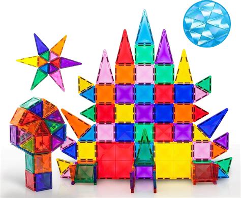 PicassoTiles 80 Piece Magnetic Building Block Mini India | Ubuy
