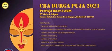 The Cyberabad Bangali Association (CBA)