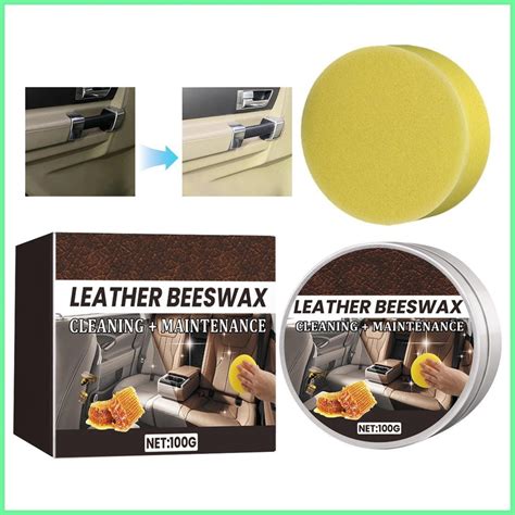 Beeswax Leather Conditioner Effective Leather Conditioner Leather ...