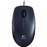 Amazon.in: Buy Logitech M100r Wired USB Mouse (Black) Online at Low ...