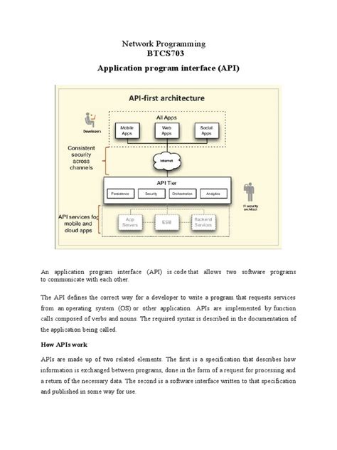Image result for Application Programming Interface Tutorial PDF