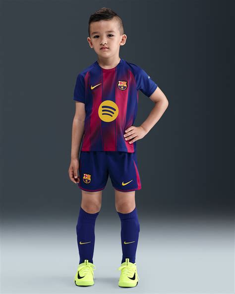 F.C. Barcelona 2025/26 Stadium Home Younger Kids' Nike Football Replica ...