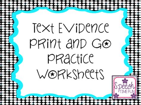 Image result for Reading Worksheets Text Evidence