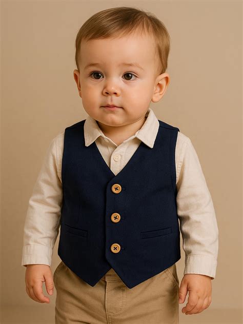 Boys Woven Waist Coat – Shopforshops