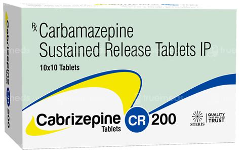 Cabrizepine Cr 200 Tablet 10 - Uses, Side Effects, Dosage, Price | Truemeds