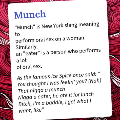 Urban Dictionary: munch]