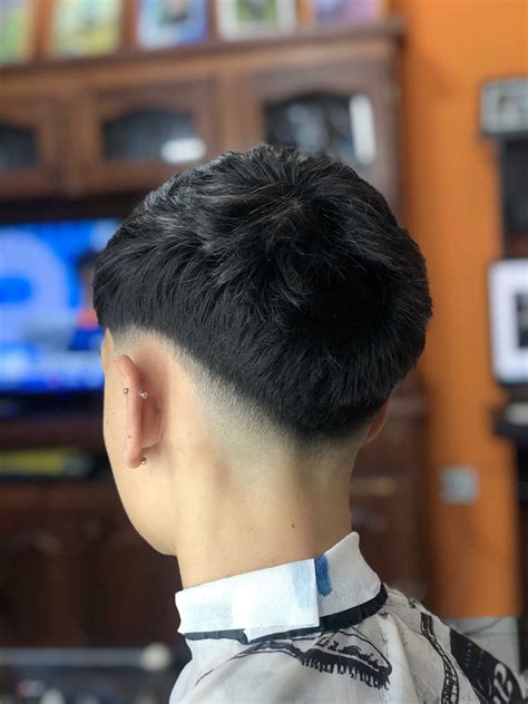 Low Fade En V Texturizado