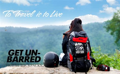 Buy mufubu Presents Get Unbarred 55 LTR Rucksack for Trekking, Hiking ...