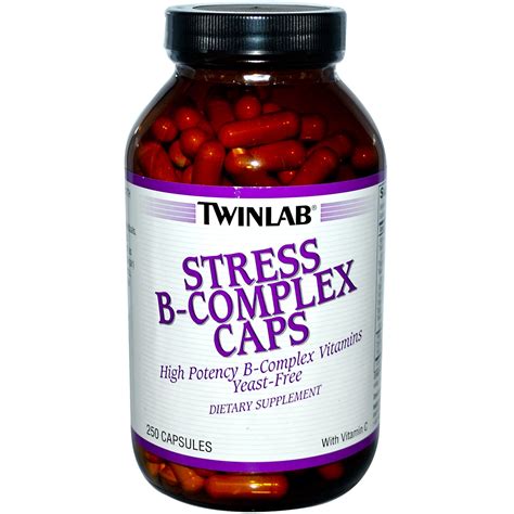 Twinlabs STRESS B-COMPLEX CAPS抗壓維他命B群250膠囊 - Vitamin East West