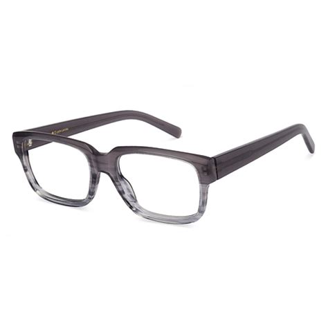 Buy Blue Block Phone & Computer Glasses: Grey Transparent Full Rim ...