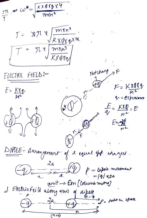 Image result for Electrostatics Lecture Notes