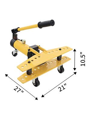 VOLTZ HPB-2A Pipe Benders With Tripode 16 ton Manual Hydraulic Pipe ...