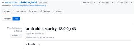Merging AOSP Security Patches into Custom ROMs | Aditya Telange