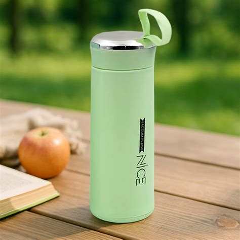 Leak Proof Glass Water Bottle 400ml - Perfect for Gym & Kids | THE GIR ...