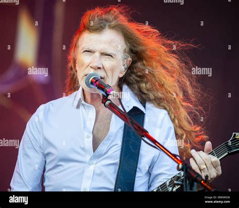 Dave Mustaine of Megadeth at Tons of Rock Festival 2025 Stock Photo - Alamy