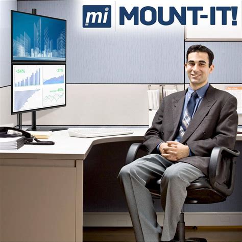 Vertical Dual Monitor Stand Adapter for Screens up | Ubuy India