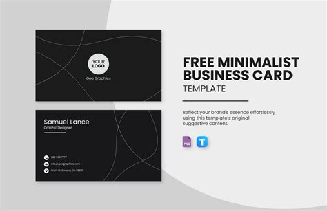 Minimalist Business Card Template 的图像结果