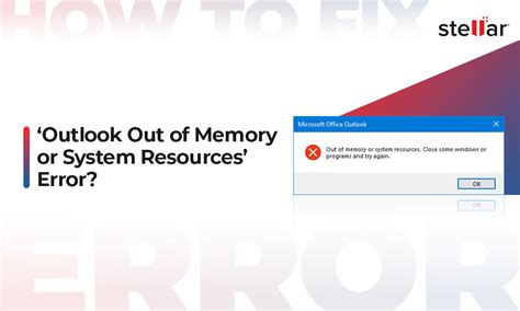 Image result for Outlook No Memory Error