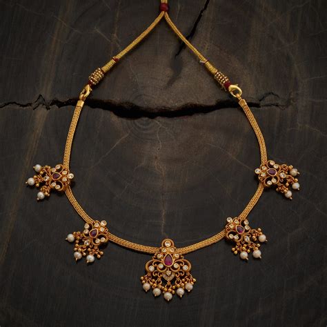 Silver Temple Necklace 166082