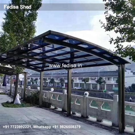 Car Parking Shed Four Wheeler Parking Shed Outdoor Modern Shed N0-133