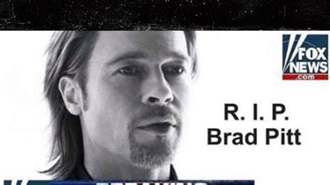Brad Pitt Death Hoax Story Could Kill Your Computer
