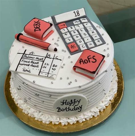 Commerce Student Birthday Cake Online | YummyCake