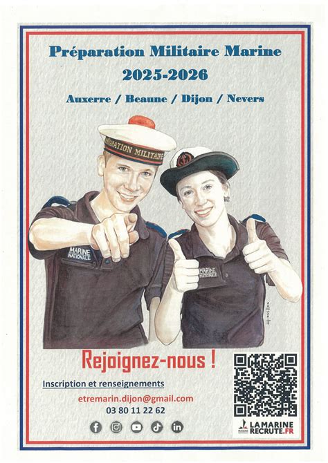 Préparation Militaire Marine 2025-2026