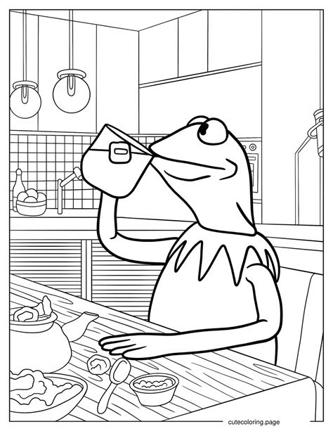Kermit The Frog Coloring Pages(20+ free printable coloring pages ...