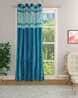 Buy Turquoise Blue Curtains & Accessories for Home & Kitchen by ROMEE ...