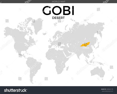 Gobi Map Desert
