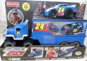 FISHER-PRICE Shake And Go Racers Nascar Haulers Gordon - Shake And Go ...
