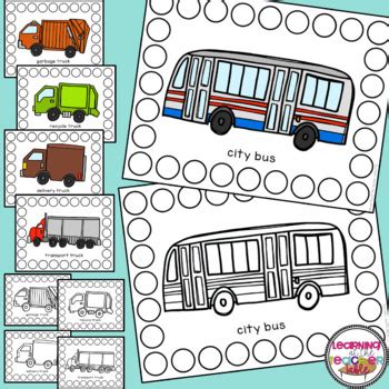Transportation Fine Motor Activities 的图像结果