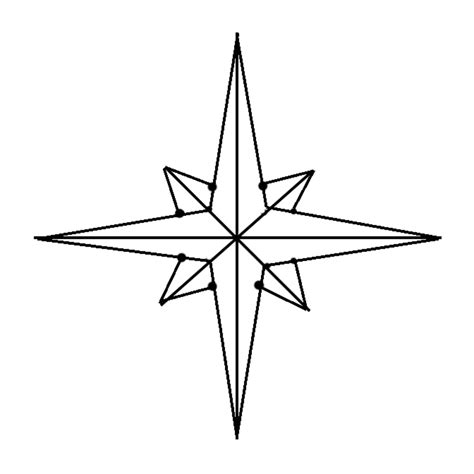 Compass Rose Drawing Step By Step at Ted Mitchell blog
