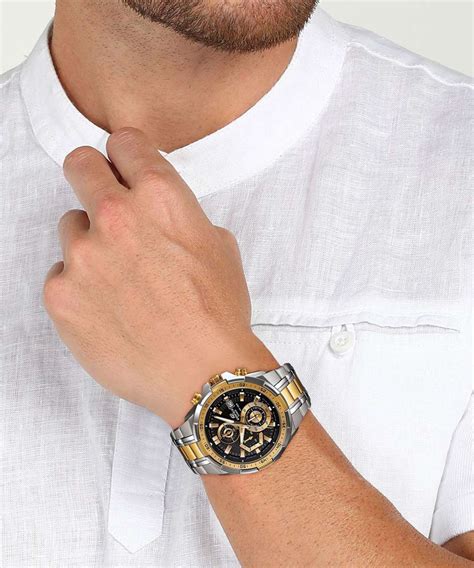 CASIO EFR-539SG-1AVUDF Edifice EFR-539SG-1AVUDF Dial Dual Tone ...