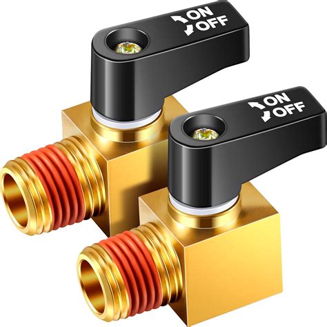 Makingtec Air Compressor Valve Brass Valve Mini Ball Valve Drain ...