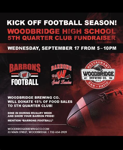 WHS 5th Quarter Club Dine to Donate, Woodbridge Brewing Co., 17 ...