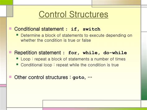 Image result for Control Structures C Programming