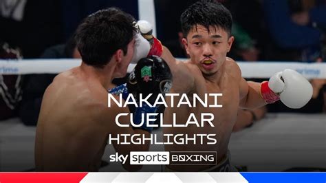 Junto Nakatani vs David Cuellar | World bantamweight title fight ...