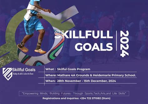Skilful Goals 2024, Mathare, Ruaraka, Nairobi, Kenya, 28 November 2024 ...