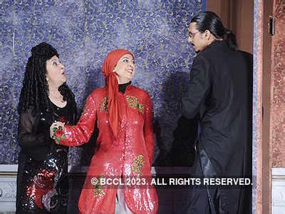 The stage actors enacting a play 'The Urge', at ITC Maurya in Delhi on ...