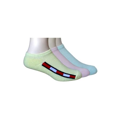 Buy SOKKER Pastel Colours Womens Low Cut Cotton Socks with Thick ...