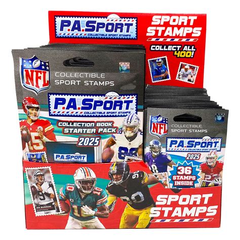 P.A.Sport Stamp 56-pack Display Series 3