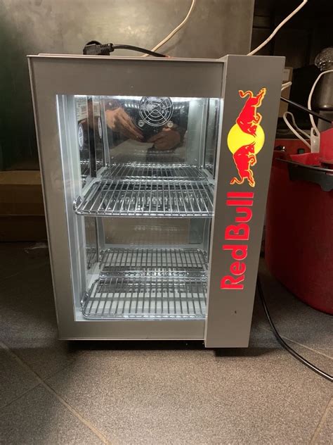 Liebherr Limited Edition Red Bull LED Logo Fridge for Home, India | Ubuy
