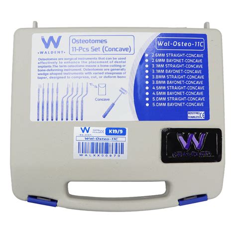Waldent Osteotomes (Set of 11) – Waldent.com