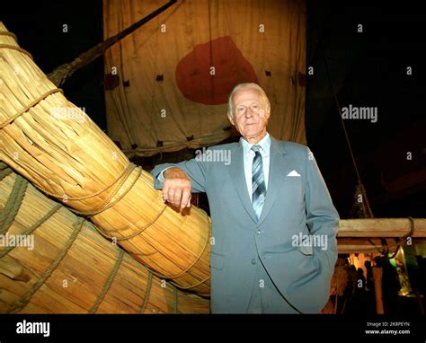 Oslo 199409 ethnographer thor heyerdahl photo hi-res stock photography and images - Alamy